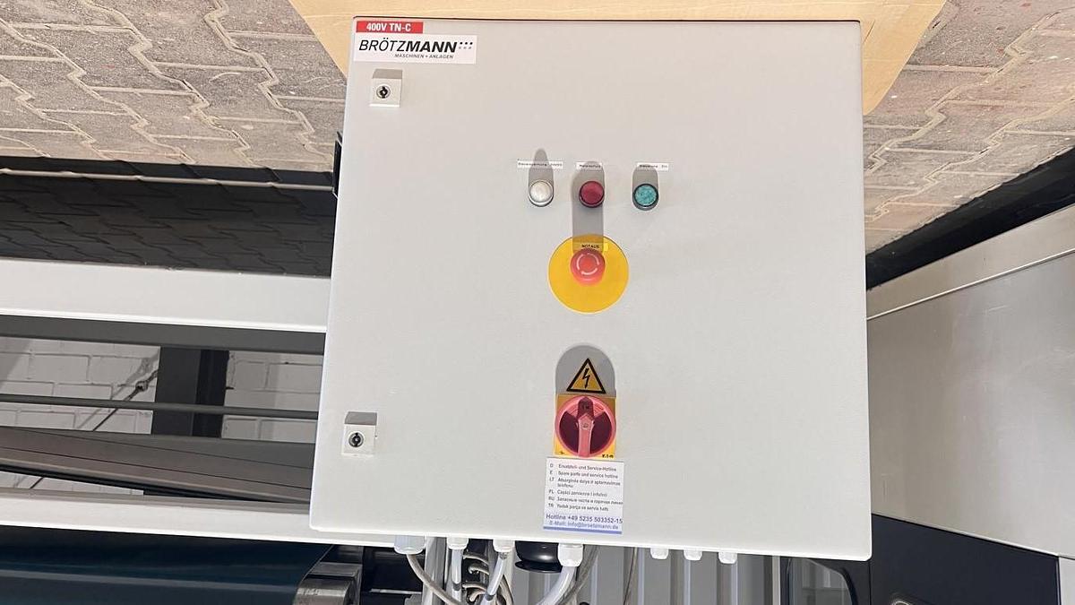 Used Roller coating machine Bürkle Typ. DAL-1