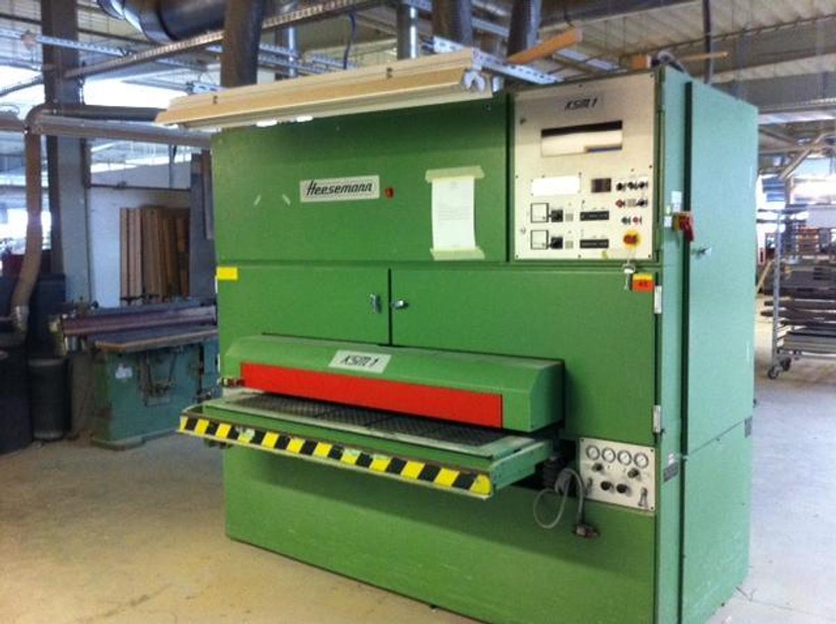Used Breitbandschleifmaschine Heesemann KSM 1 Q/L