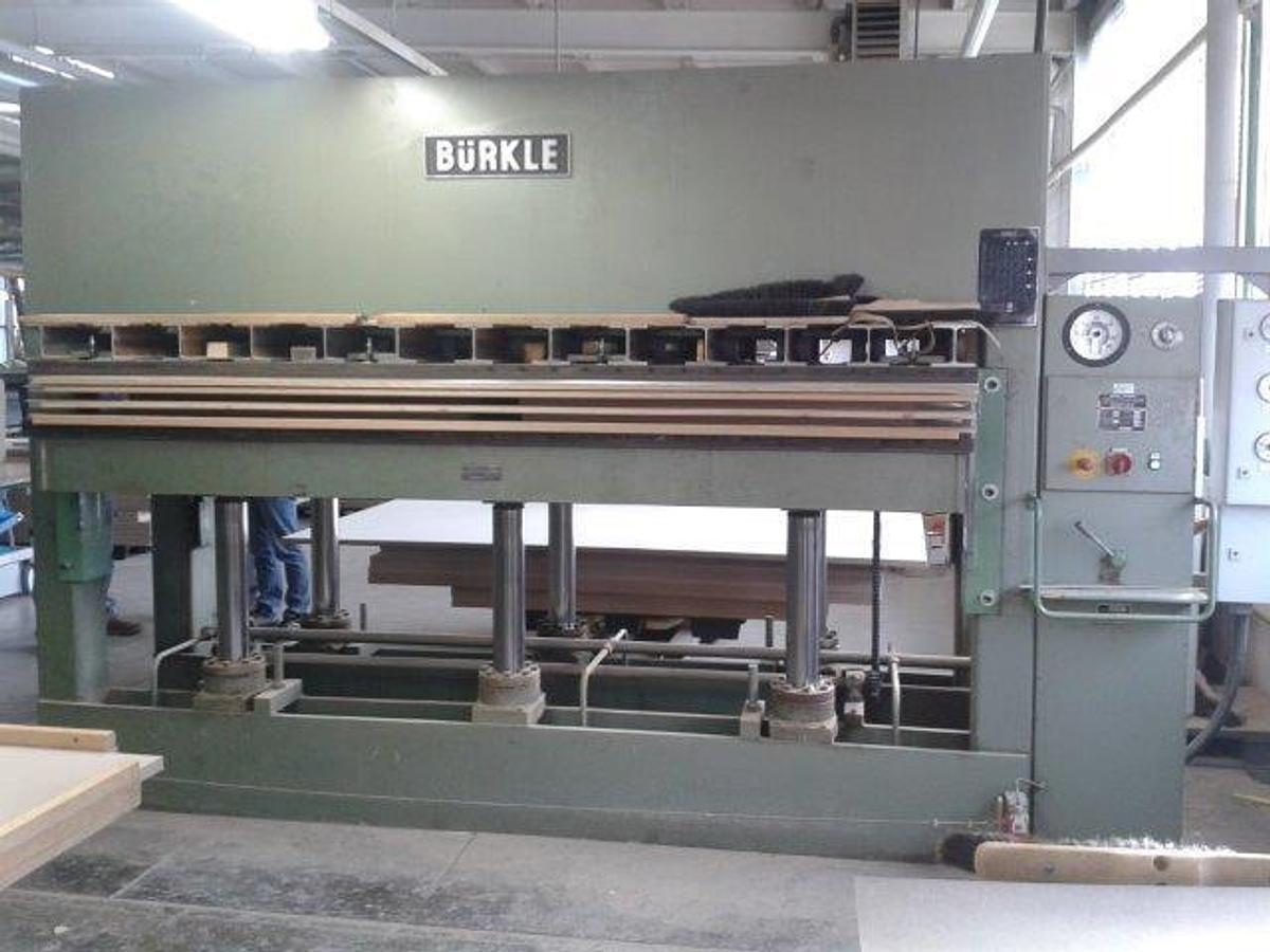 Used Multi-daylight press, Bürkle S 180