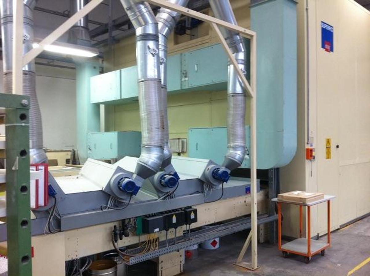 Used 3D UV dryer Superfici 4R