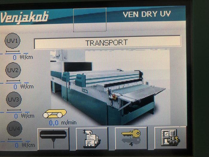 Used 3D UV dryer VEN DRY UV - 4 tubes
