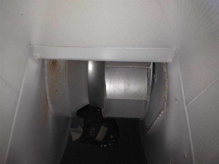 Gebraucht Absaugventilator Rippert,Schallschutzhaube D400 mm