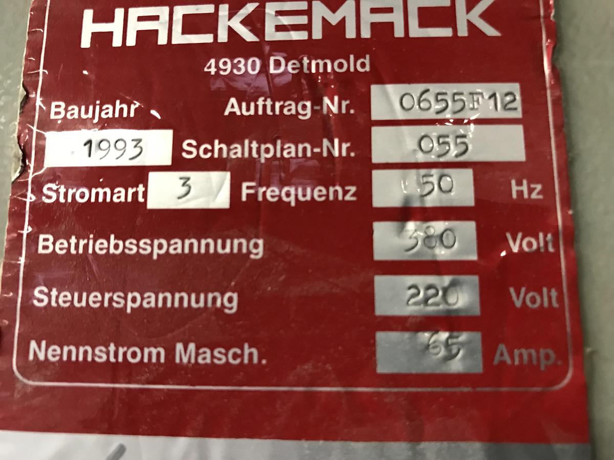 Gebraucht UV-Trockner Hackemack KTR 2 Röhren