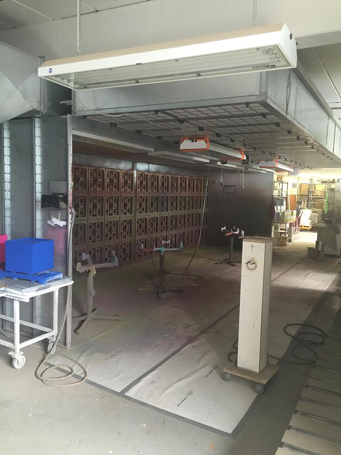 Used Dry spray walls, air supply system RIPPERT RTS/RZL