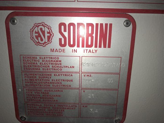 Used Dengimo voleliu mašina Cefla/Sorbini Smartcoater MF-3