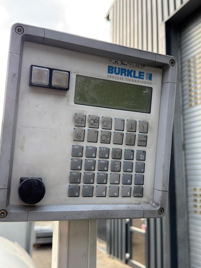 Used Walzauftragmaschine BÜRKLE Typ. SLC 1300