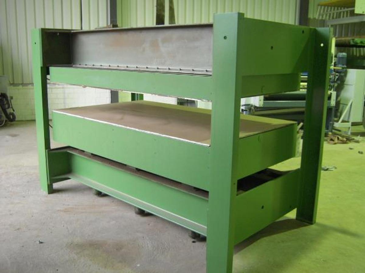 Used Veneer press, hydraulic press, Bürkle S 80