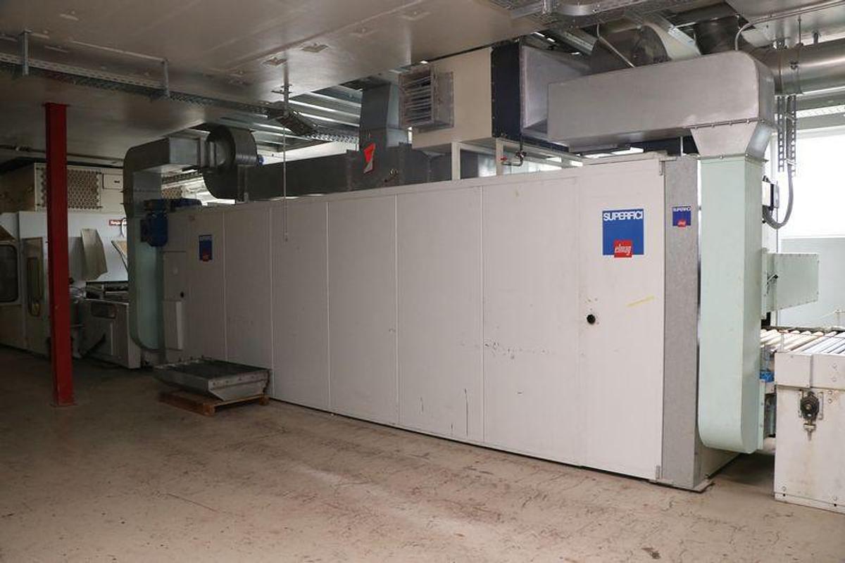 Used Deck pallet dryer Superfici ETC1-6500