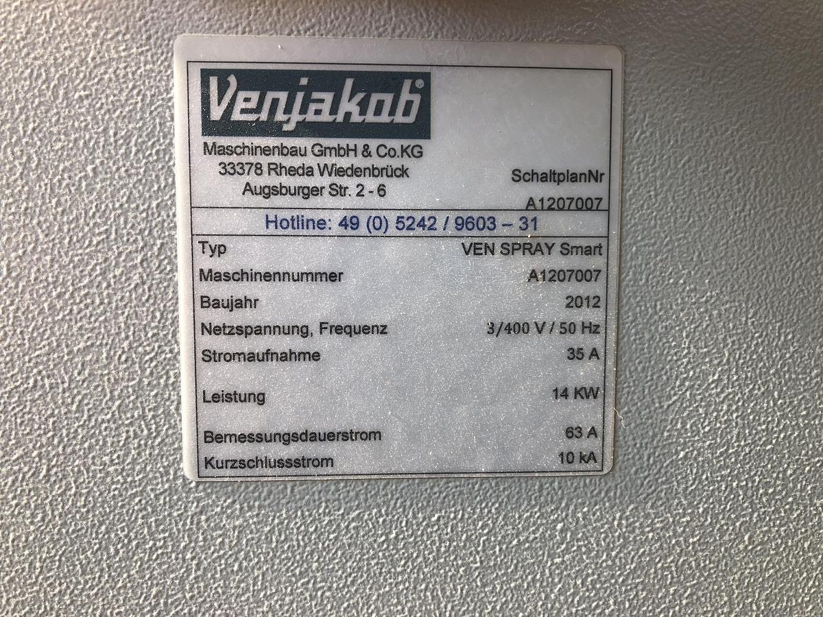 Used Automatic spray gun VEN SPRAY SMART with paper tape