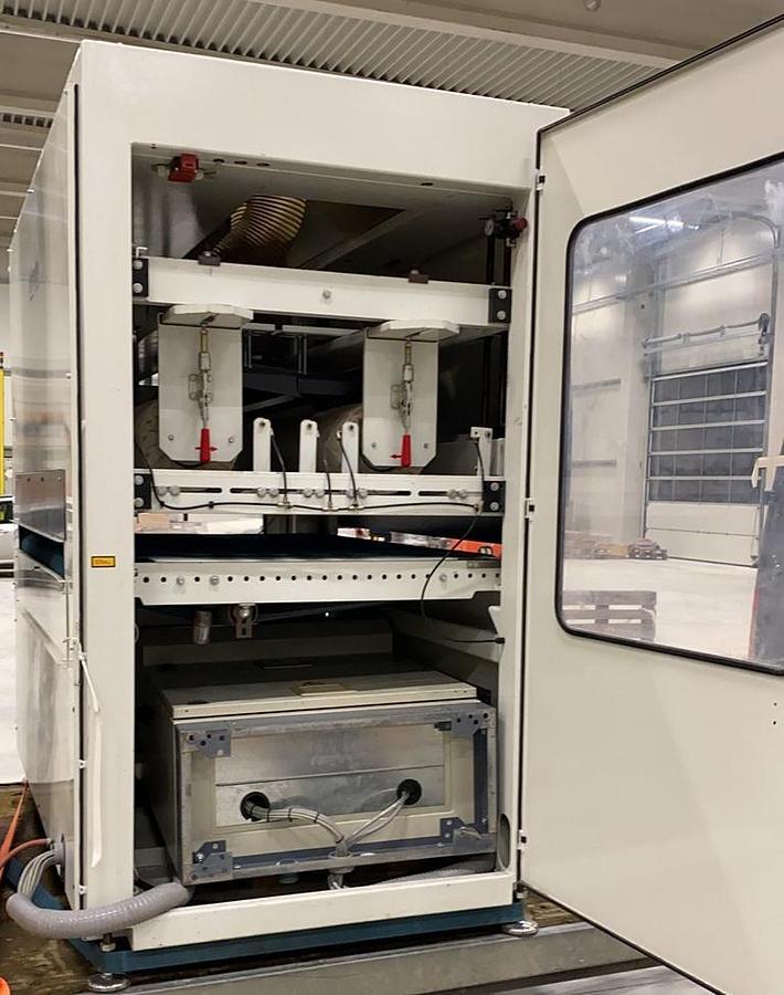 Used Brush sanding machine Unisanding, new S7-1200