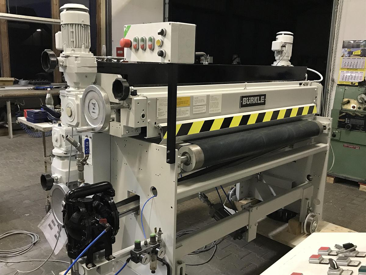 Used Roller coating machine Bürkle Typ. DAL-1