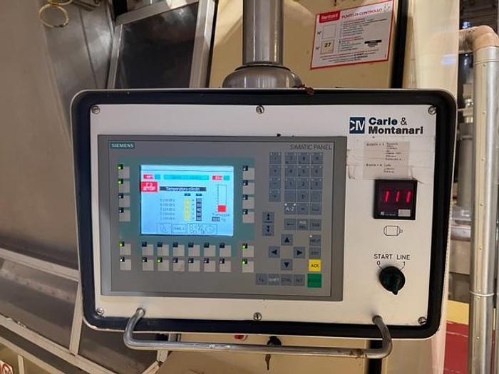 Used Carle Monytanari 5 roll refiner HBM 1800