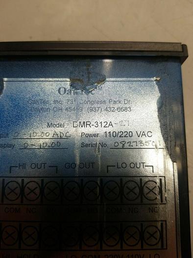 Used OAKTEC DMR-312A-27