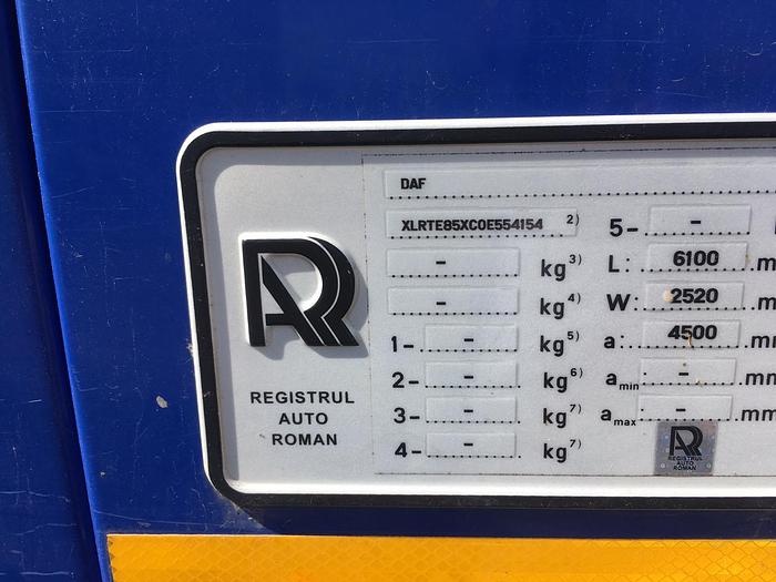 Used 2001 DAF 85 CF 430 MANUAL EURO 3