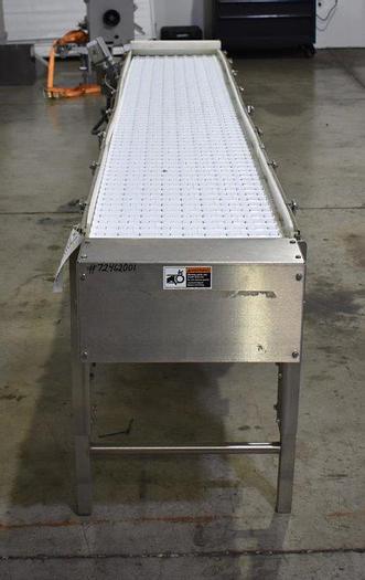 Used Conveyor, Belt, 18" x 135", S/st, Garvey, Mdl 9700 #S744109