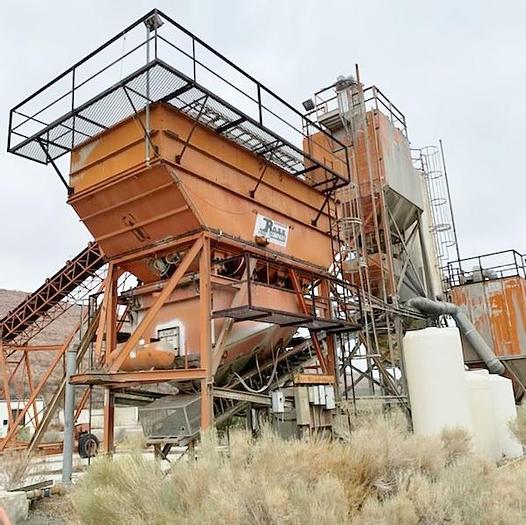 Used Ross Bandit 12 Portable Concrete Batch Plant