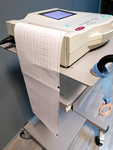 Used MAC 1200 ST Ruhe Belastungs EKG Gerät auf Trolley