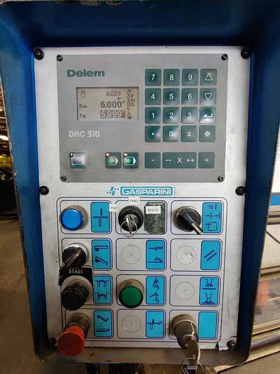 Used 5/16" x 10', GASPARINI, MODEL CO 3006, HYDRAULIC SHEAR