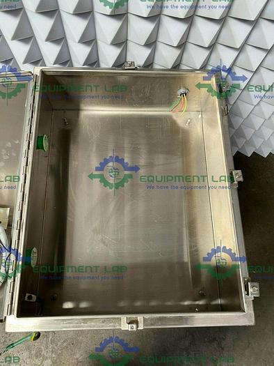 Used Hoffman 30" x 24" x 10" A30H2410SS6LP Stainless Steel Enclosure