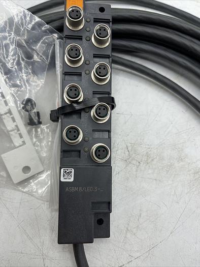 Used LUMBERGAUTOMATION ASBM 8/LED 3, Actuator/Sensor Distribution Box