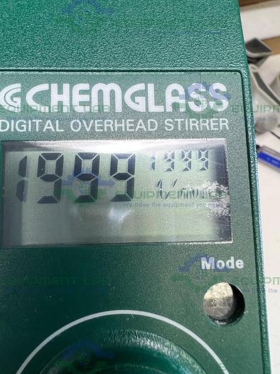 Used Chemglass  Unknown Model Digital Overhead Homaginizer  / Stirrer 2000 RPM