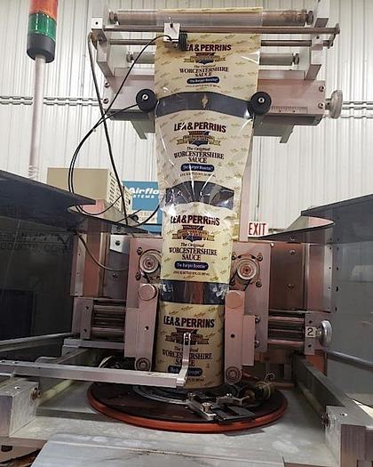 Used Accutech- American Packaging Sleeve Labeler / Bundler