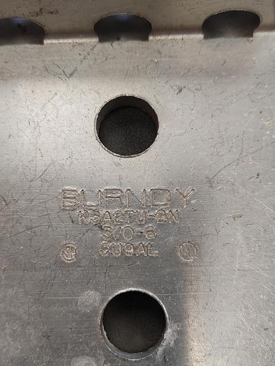 Parts Only Burndy Terminal 3 Lug K3A27U-2N 3/0-6 CU9AL(110)