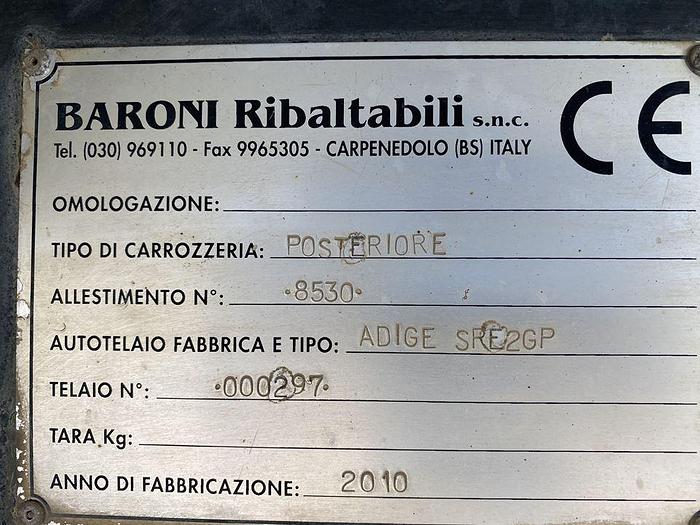 Usato 2010 IVECO TRAKKER 500 CON SEMIRIMORCHIO VASCA