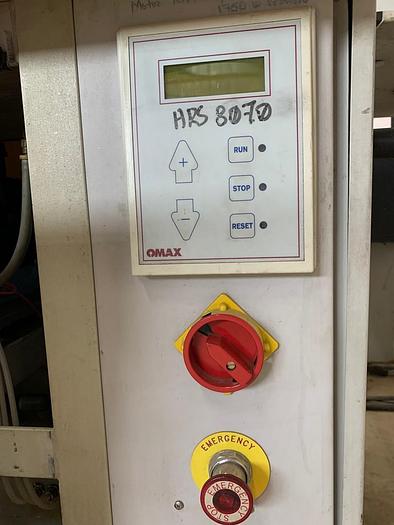 Used 2004 OMAX MAX 80160 WATERJET CUTTING SYSTEM W/ TILT-A-JET