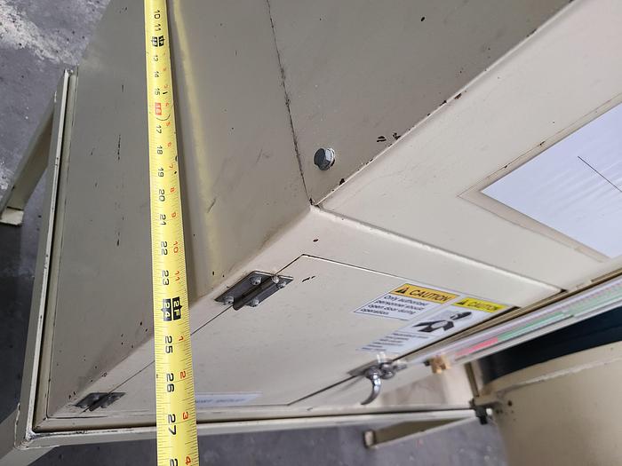 Used Sintobrator High Speed Disc Dry Finishing Machine Polish Deburr Metal Fast Watch Video!