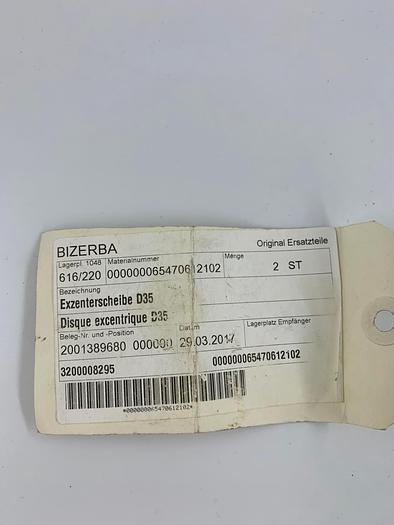 Bizerba Spare Parts Schenkelfeder Part No. 38012528000