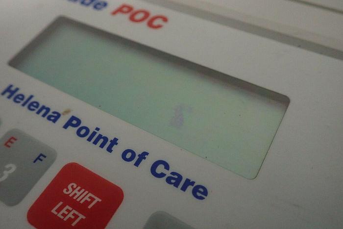 Used Helena Laboratories G5814000 Cascade POC Point of Care Analyzer