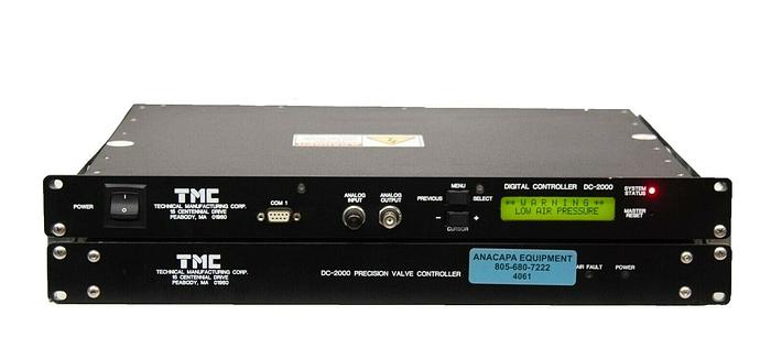 Used TMC DC-2000 Digital Controller with DC-2000 Precision Valve Controller (4061)