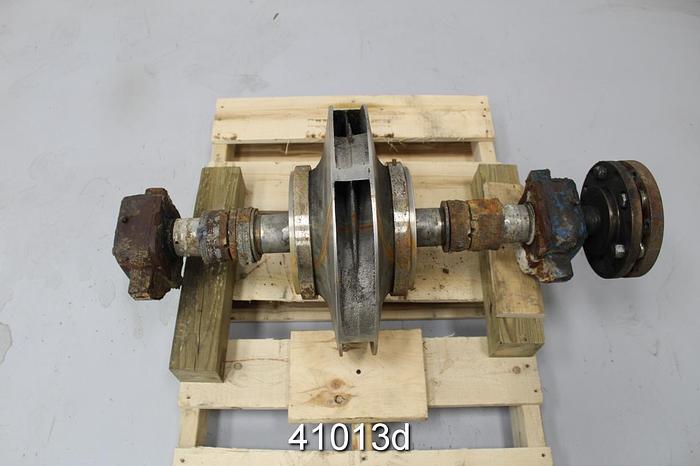Used Goulds 3410 8x10x21 Spilt Case Pump #41013
