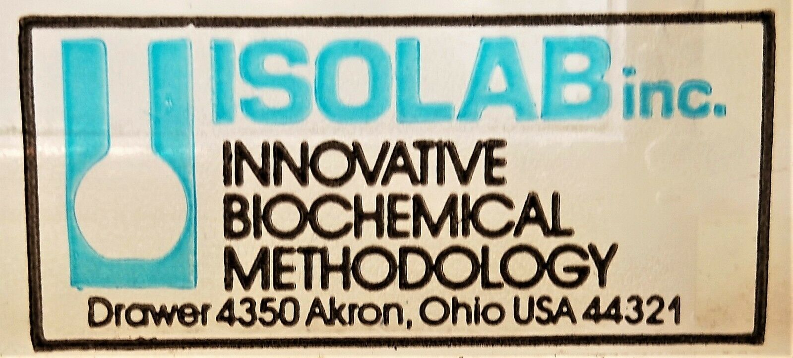 Used Isolab Acrylic Desiccator Cabinet