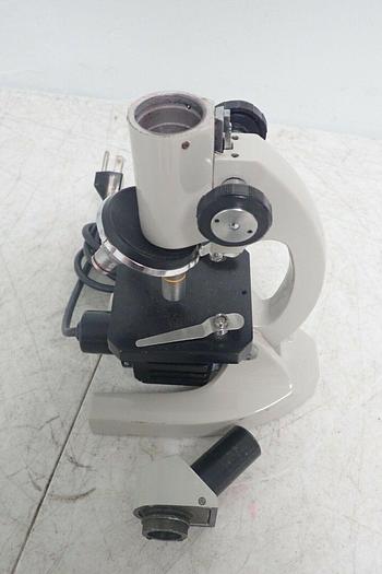 Used Southern Precision Instrument Model 1853 L Microscope w/ Objectives 4x, 10x, 40x