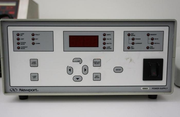 Used Newport 69922 arc lamp power supply 800-1800watts