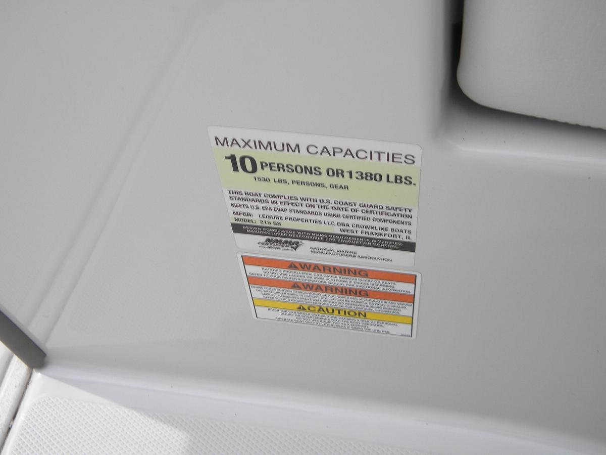 Used 2019 CROWNLINE 215 SS