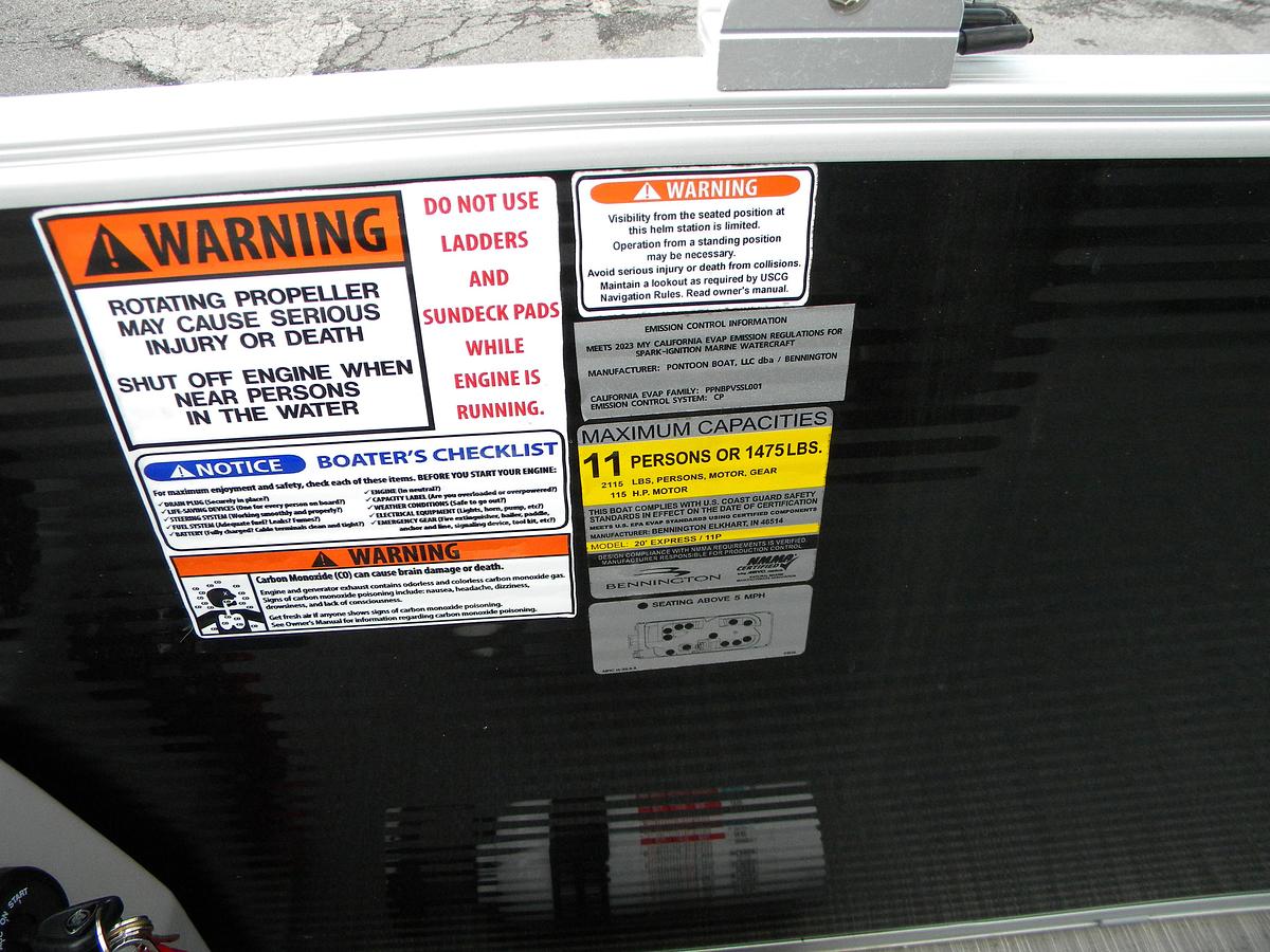 Used 2023 Bennington 21SXL