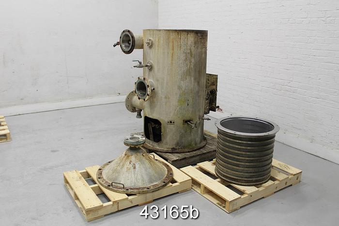Used Voith Size 10 Pressure Screen, Stainless Steel Housing #43165
