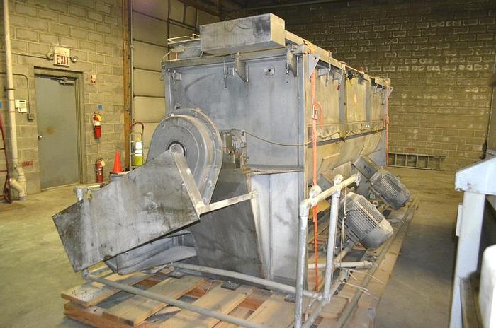 Used 120 CU. FT. S. HOWES RIBBON BLENDER – S/S – 40 HP (#9483)