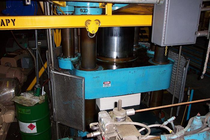 Used BALE PRESS RAUMA REPOLA MODEL 1000/20 HG 1000 TON