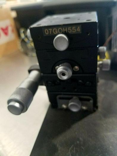 Used Melles Griot Laser Accessories Brackets with Vernier