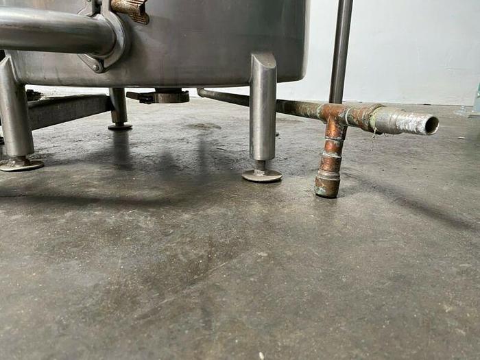 Used Stainless Steel 110 Liter Balance Tank w/ Price Pump & 1 HP Motor