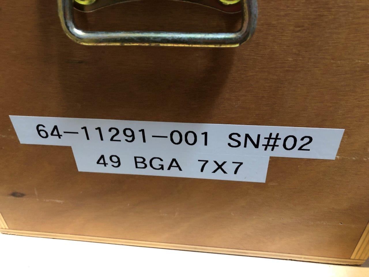 Used MULTITEST MT9510 49 BGA 7x7mm Change Kit