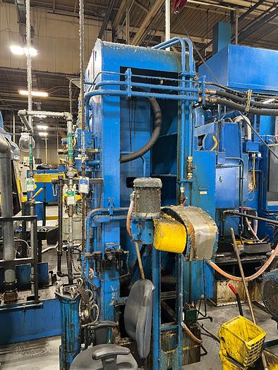 Used APEX 10 TON 30 INCH TABLE UP VERTICAL BROACHING MACHINE