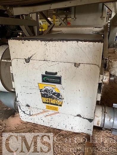 Used 2012 Cresswood EF-36-50 Horizontal Feed Grinder