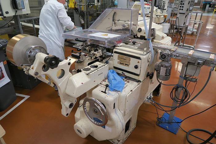 Used (2) SIG CK Chocolate Bar Wrappers