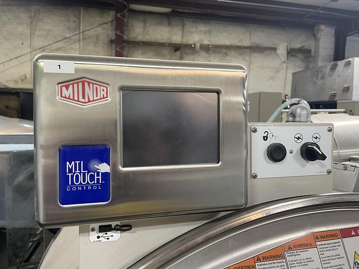 Used 2018 MILNOR 140lb WASHER