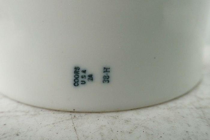 Used Vintage Coors USA 38-H Porcelain Lab Filter Strainer Buchner Funnel